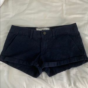 Navy Blue Abercrombie and Fitch shorts